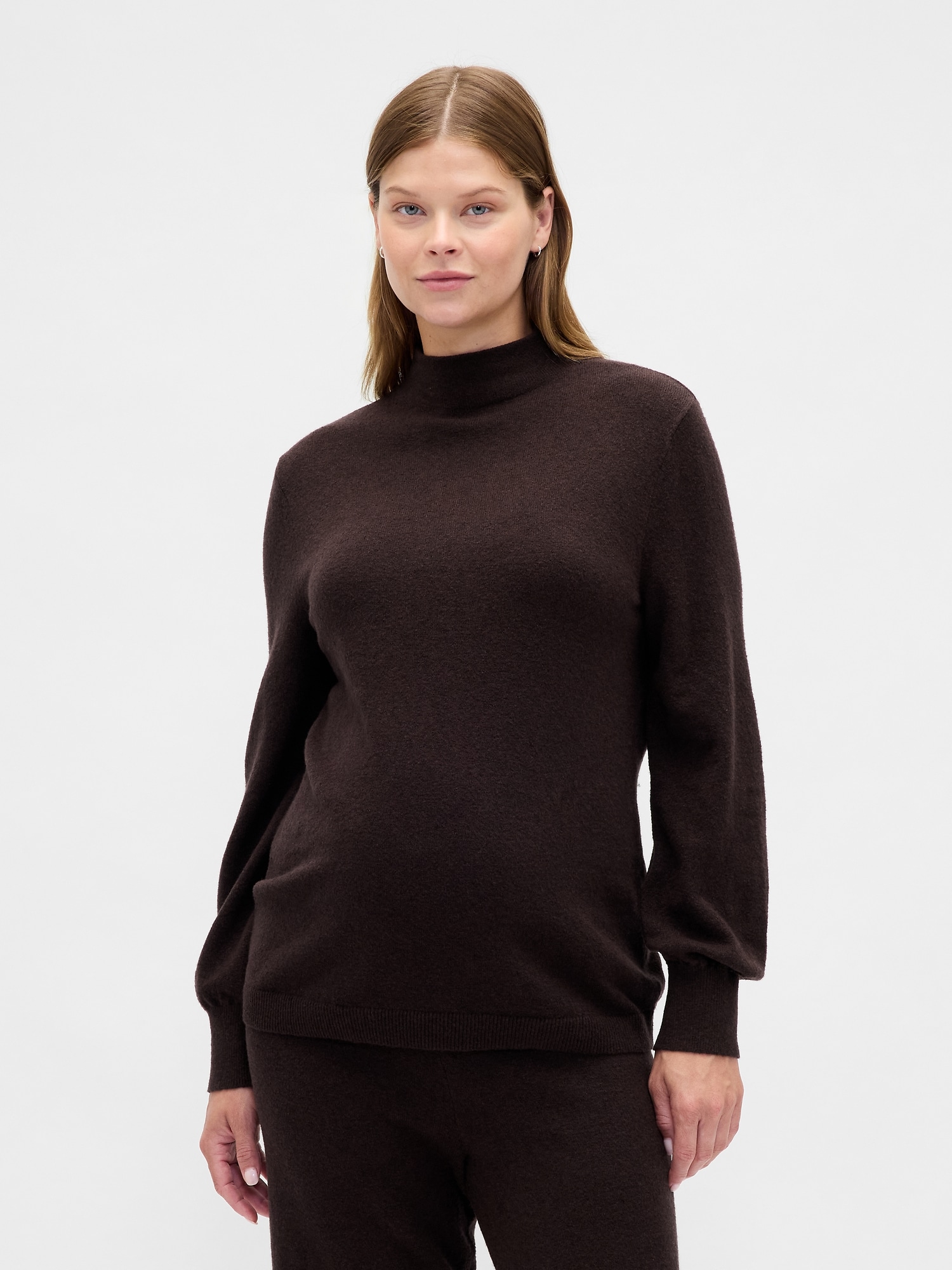 Maternity CashSoft Turtleneck Sweater
