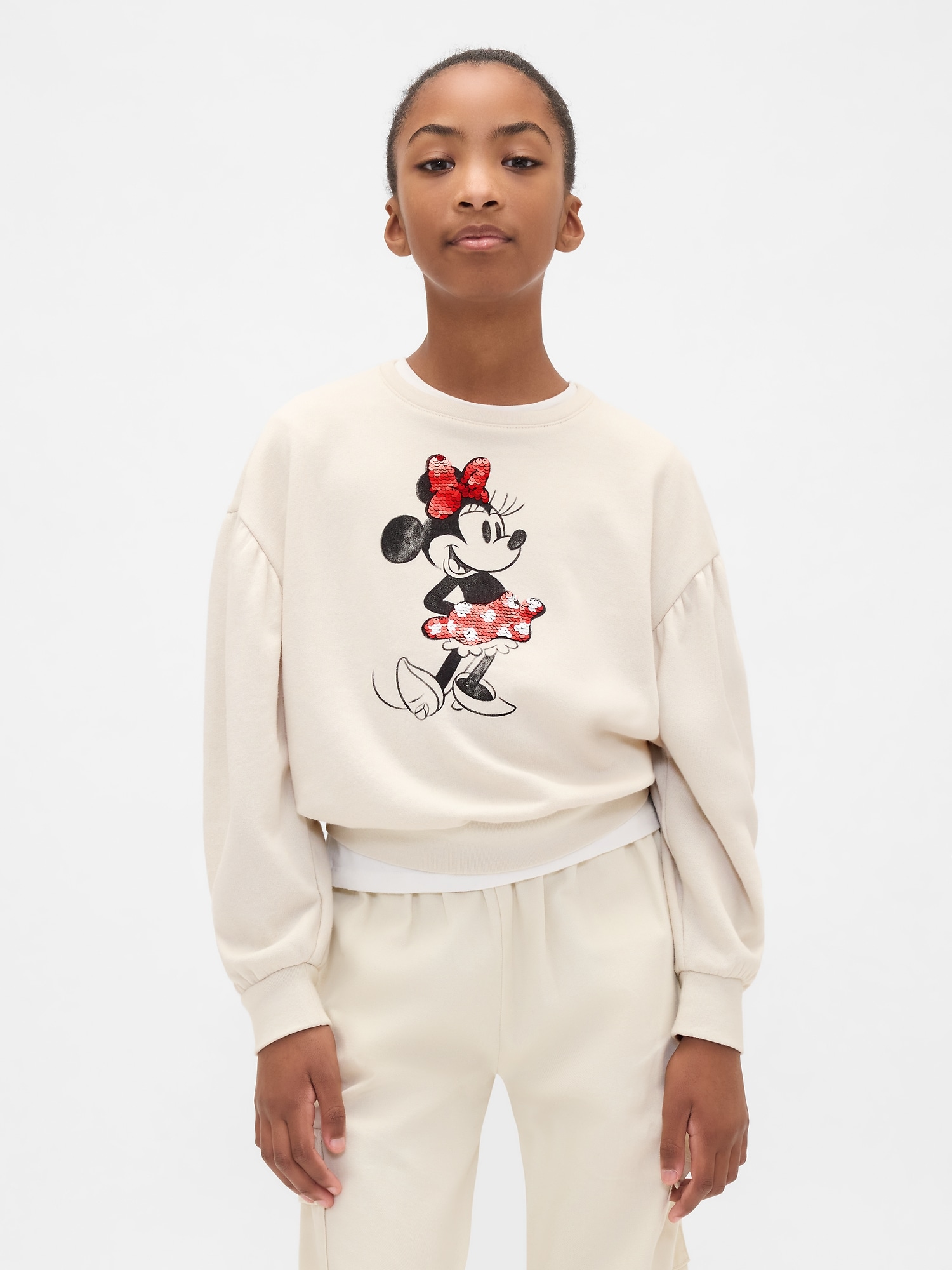 Gap フリッピー スパンコール スウェットシャツ (キッズ) Gap フリッピー スパンコール スウェットシャツ (キッズ)