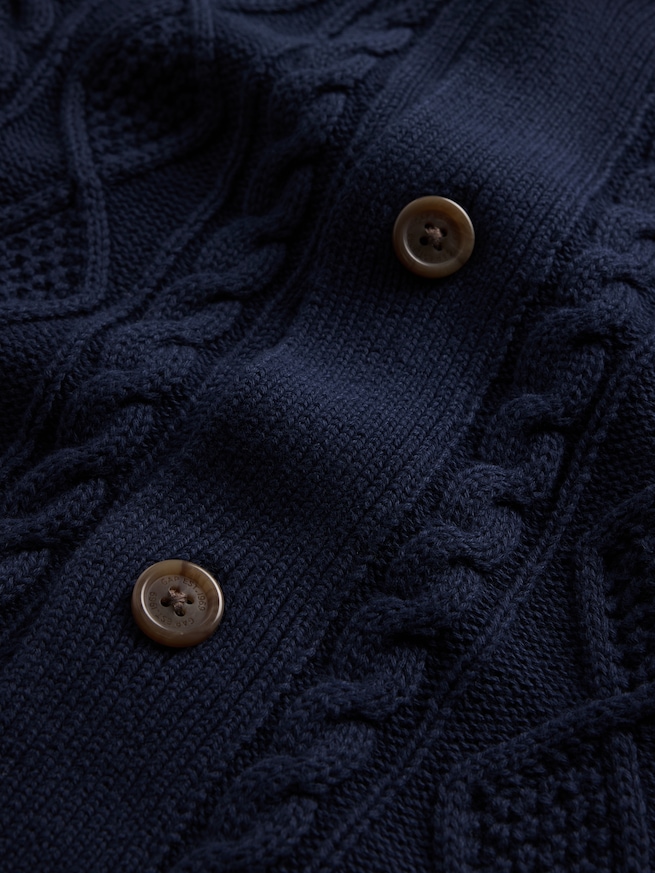 ケーブルニット カーディガン (キッズ)-2