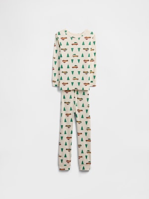 Kids & babyGap オーガニックコットン100% クリスマスツリー パジャマセット