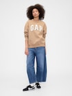 GAPロゴフリース スウェットシャツ-2