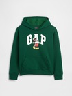GapKids × ディズニー ミッキーマウス リラックスフィット GAPロゴパーカー-0