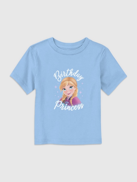 Disney Frozen Birthday Princess Graphic T-Shirt for Toddler