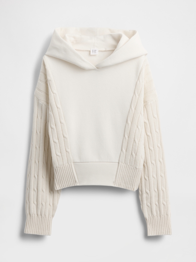 ヴィンテージソフト ミックスメディア パーカー (キッズ)-1