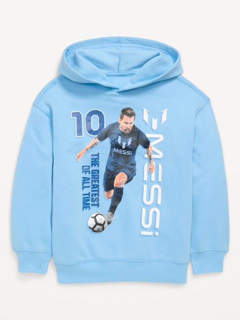 Messi™ Oversized Graphic Hoodie for Boys
