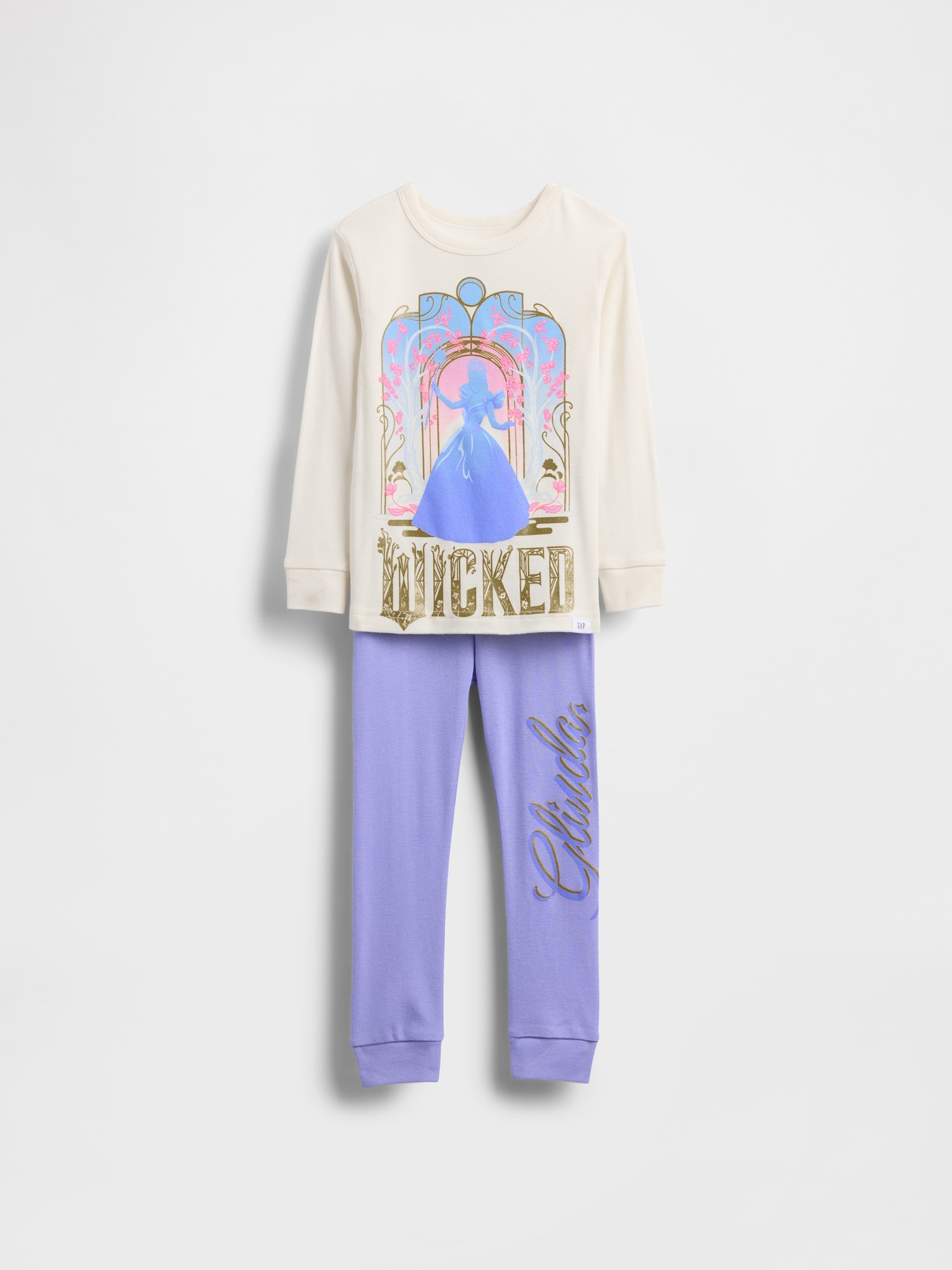 ウィキッド ブラッシュド オーガニックコットン パジャマセット (幼児・ベビー)-0