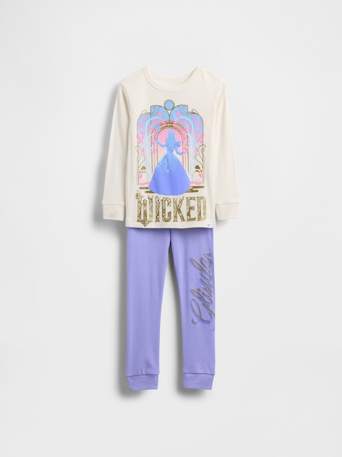 ウィキッド ブラッシュド オーガニックコットン パジャマセット (幼児・ベビー)