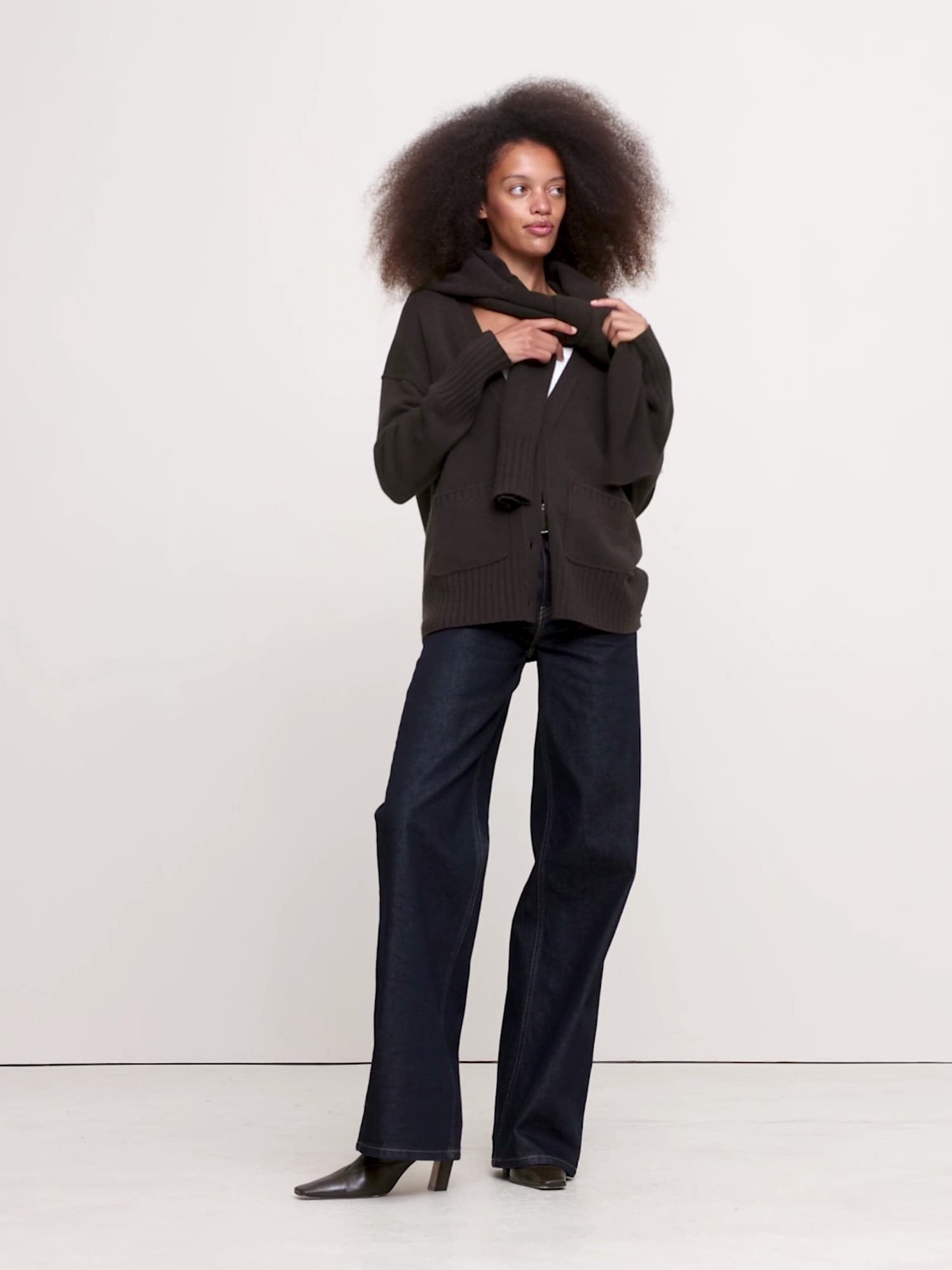 Boyfriend Cashmere Cardigan