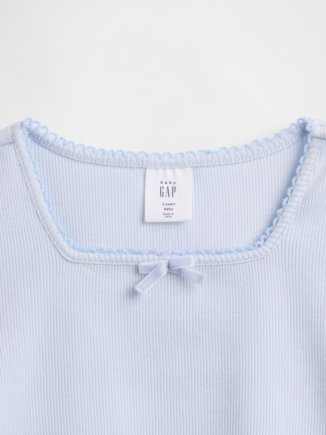 リブ＆チュール コーデセット (幼児・ベビー)-3