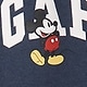 GapKids × ディズニー ミッキーマウス リラックスフィット GAPロゴ ジョガーパンツ