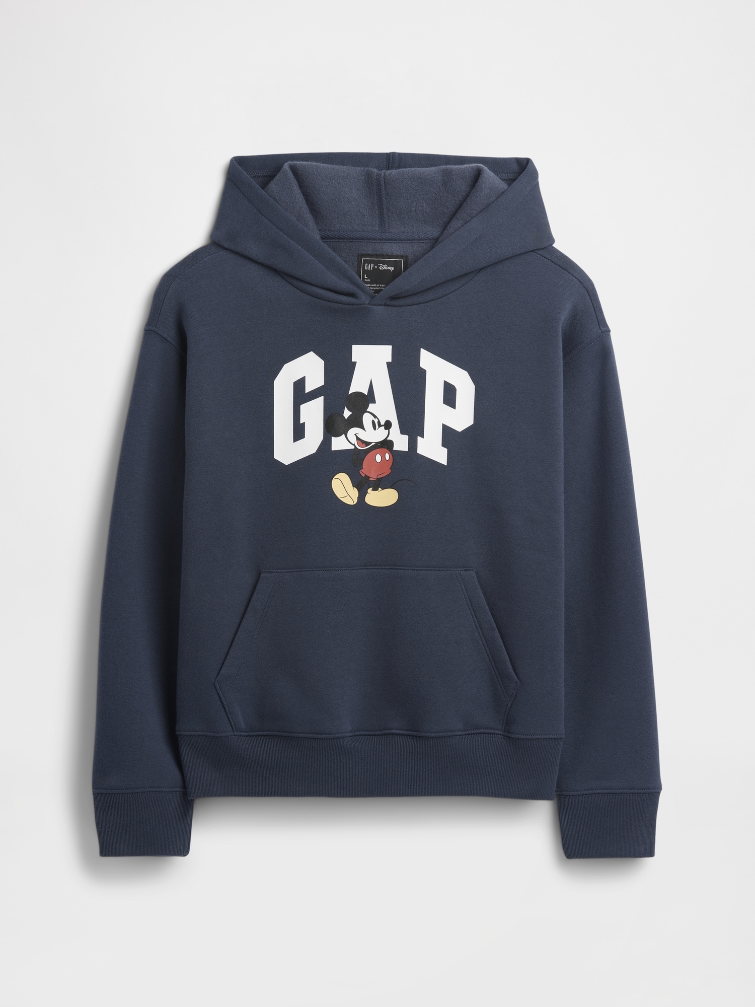 Gap GapKids × ディズニー ミッキーマウス リラックスフィット GAPロゴパーカー