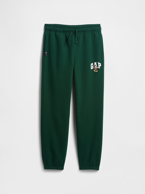 GapKids &times; ディズニー ミッキーマウス リラックスフィット GAPロゴ ジョガーパンツ