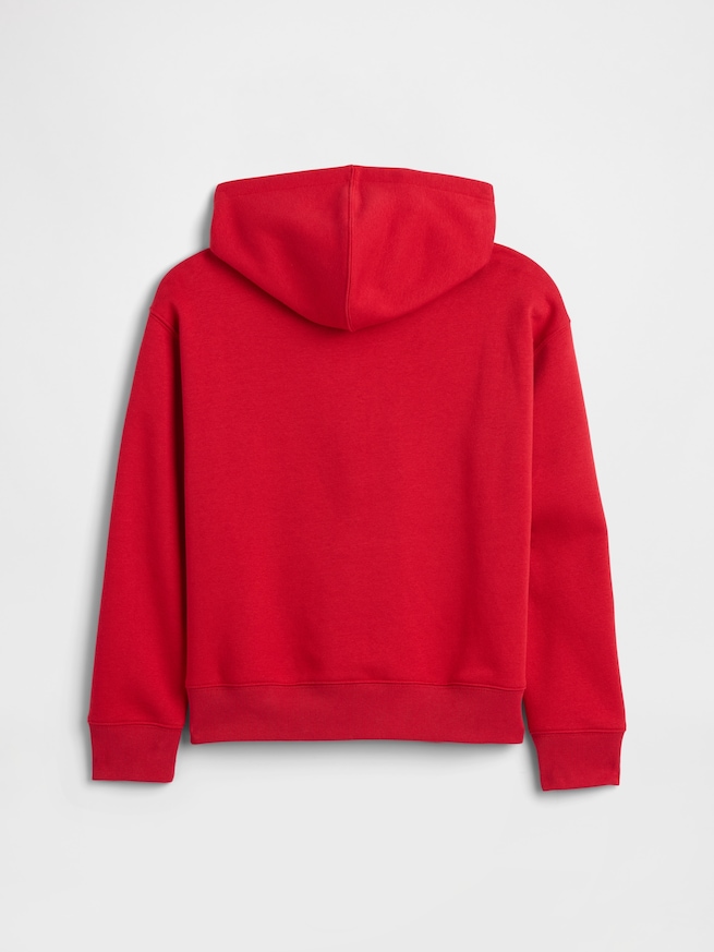 GapKids × ディズニー ミッキーマウス リラックスフィット GAPロゴパーカー-1