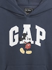 GapKids × ディズニー ミッキーマウス リラックスフィット GAPロゴパーカー-2