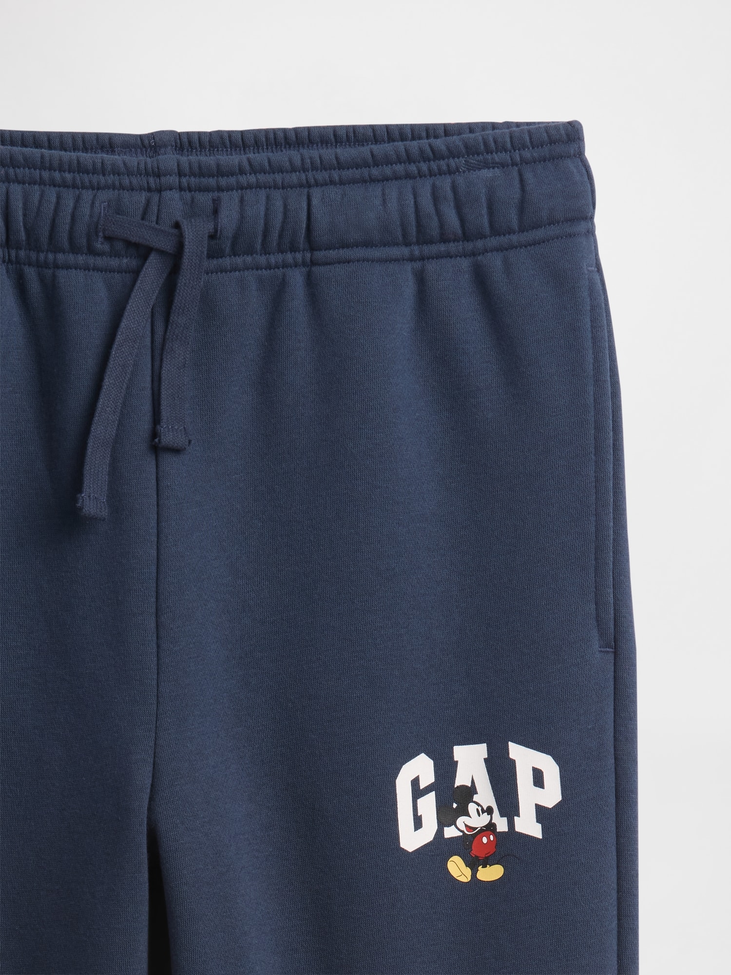 GapKids &times; ディズニー ミッキーマウス リラックスフィット GAPロゴ ジョガーパンツ-2