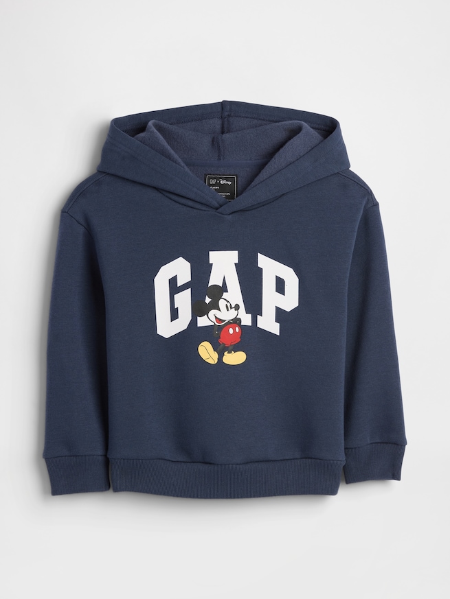 babyGap × ディズニー ミッキーマウス リラックスフィット GAPロゴパーカー-0