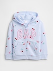 babyGap GAPロゴ ジップアップパーカー-0