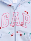 babyGap GAPロゴ ジップアップパーカー-2