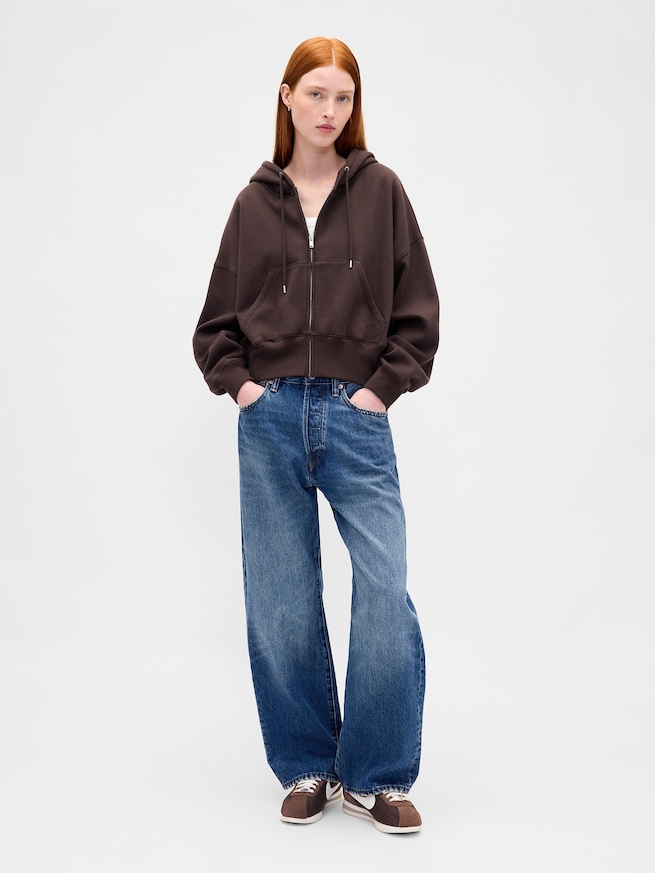 ヴィンテージソフト ジップアップ ウェッジパーカー-1