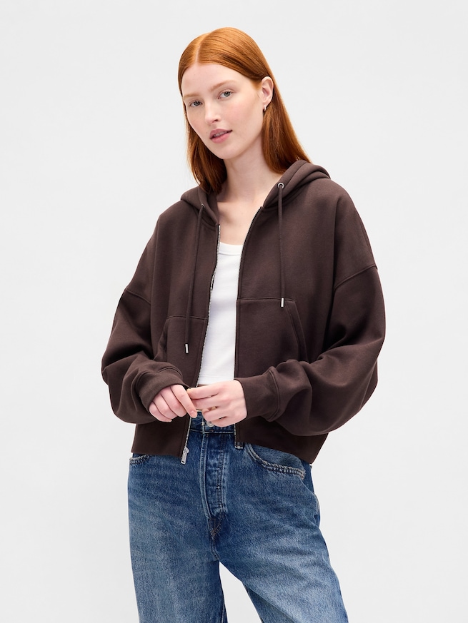 ヴィンテージソフト ジップアップ ウェッジパーカー-0