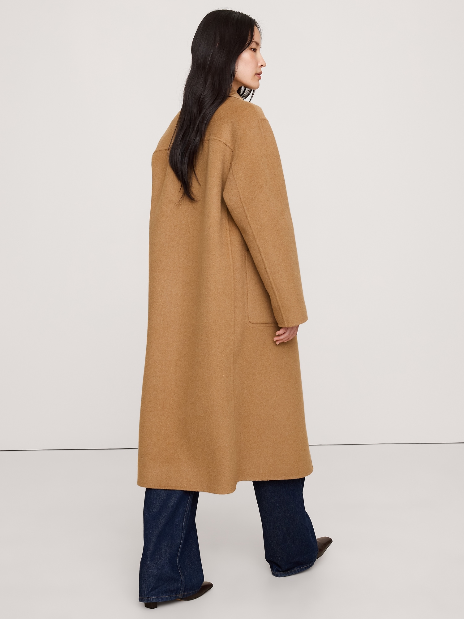 リバーシブル ダブルフェイス トップコート-2