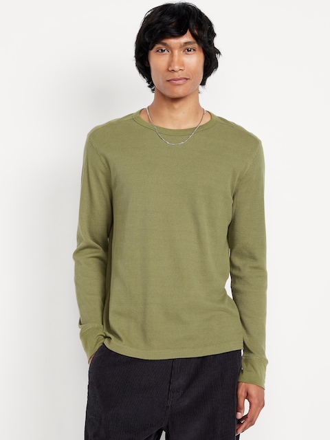 T-SHIRT EN TRICOT GAUFRÉ