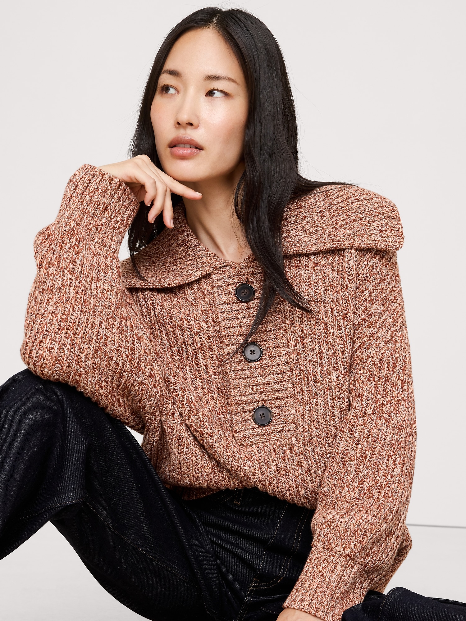 CHANDAIL DE MARIN EN COTON SURDIMENSIONNÉ