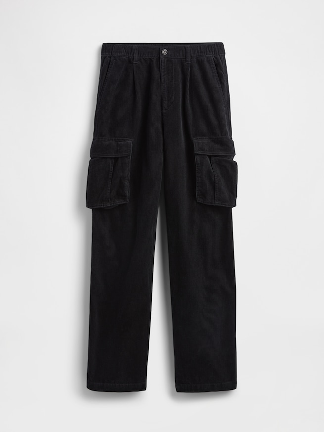 バギー コーデュロイ カーゴパンツ-5