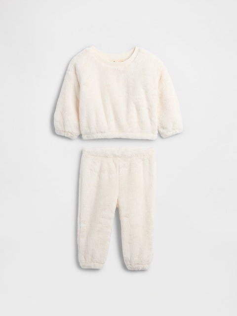Baby Sherpa Two-Piece Outfit Set