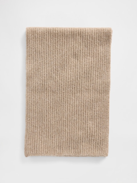 CashSoft Recycled Ribbed Scarf