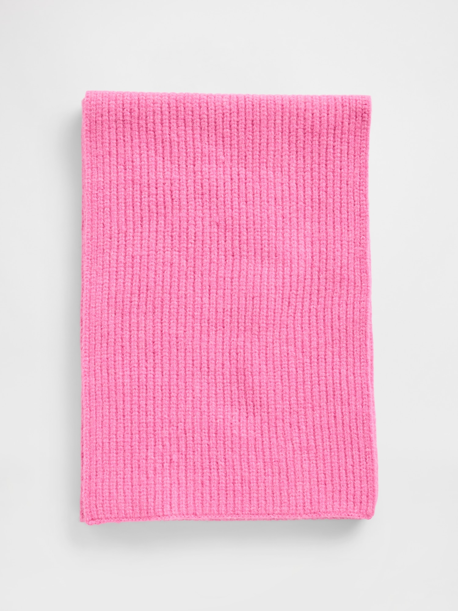 CashSoft Recycled Ribbed Scarf