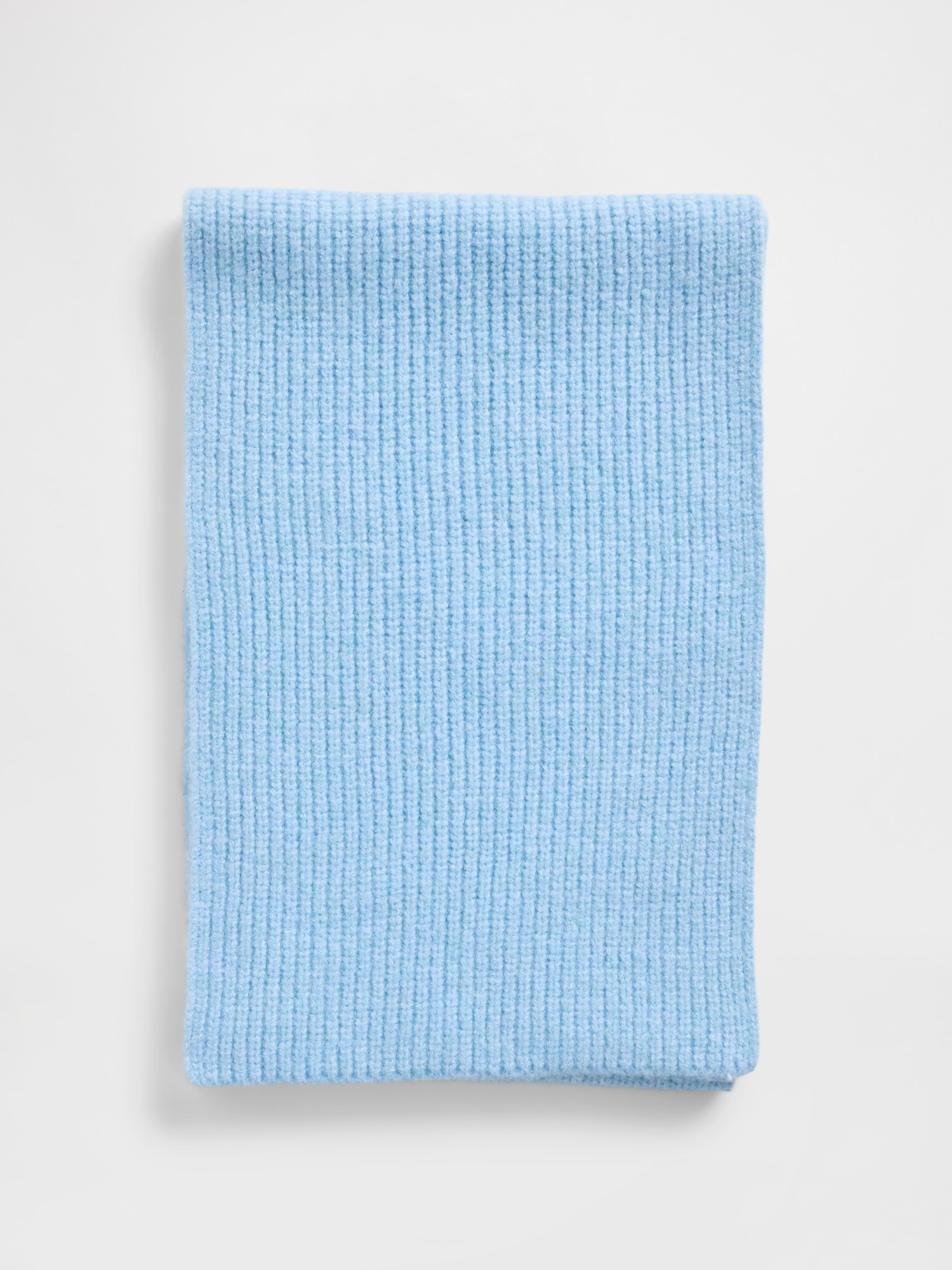 CashSoft Recycled Ribbed Scarf