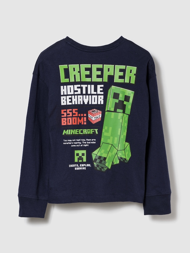 GapKids | マインクラフト グラフィックTシャツ-1