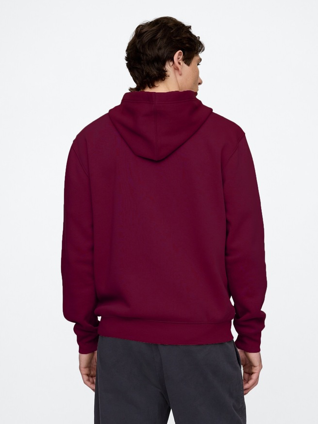 リラックス GAPロゴ ジップアップパーカー-1