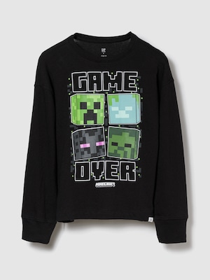 GapKids | マインクラフト グラフィックTシャツ