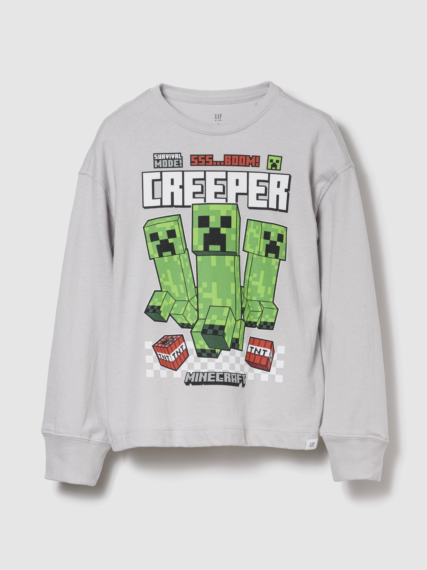 GapKids | マインクラフト グラフィックTシャツ-0
