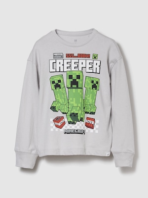 GapKids | マインクラフト グラフィックTシャツ