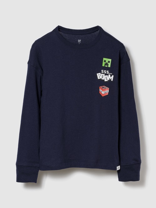 GapKids | マインクラフト グラフィックTシャツ