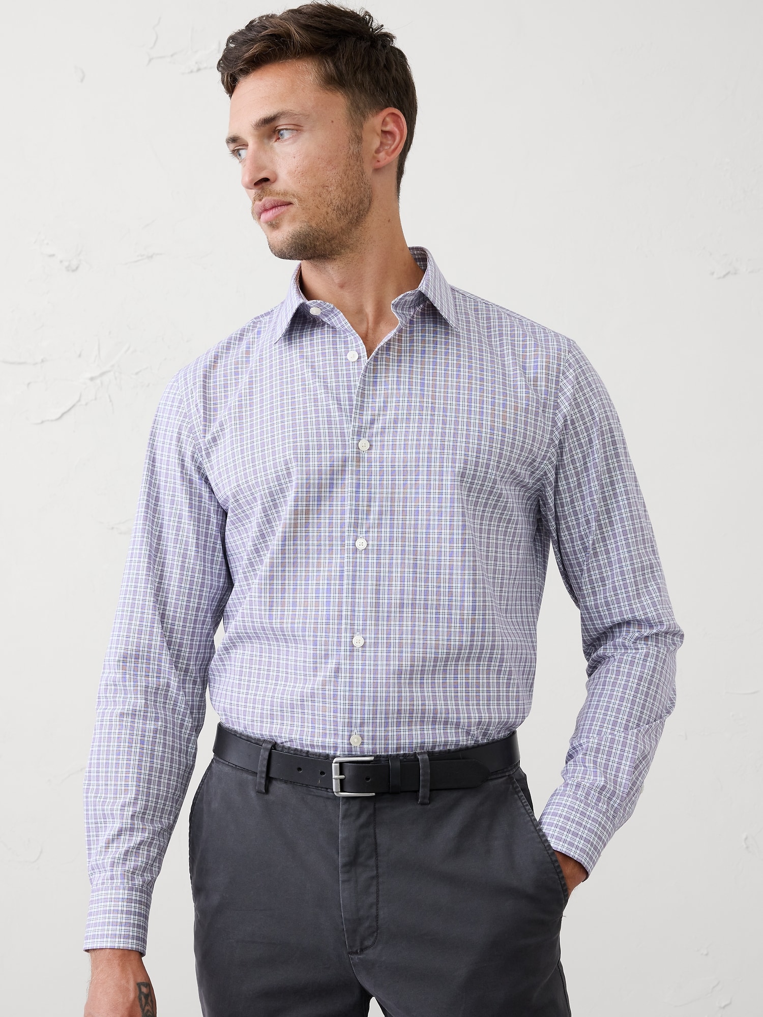 Athletic-Fit Dress Shirt