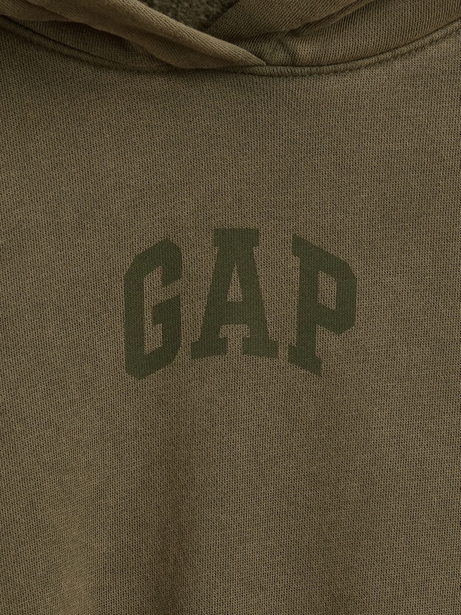 ヴィンテージソフト GAPアーチロゴ クロップドパーカー-3