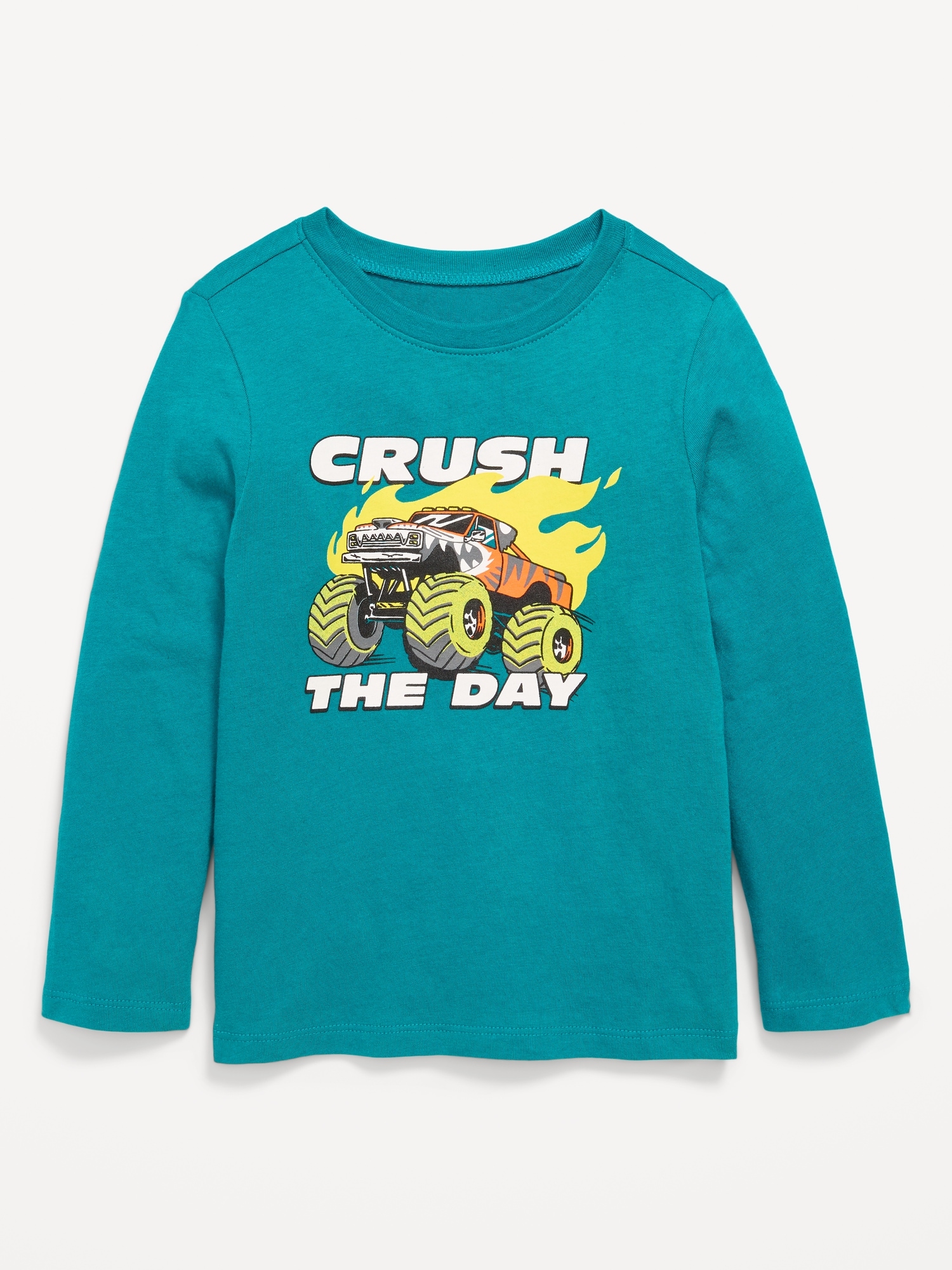 Long-Sleeve Unisex Graphic T-Shirt for Toddler