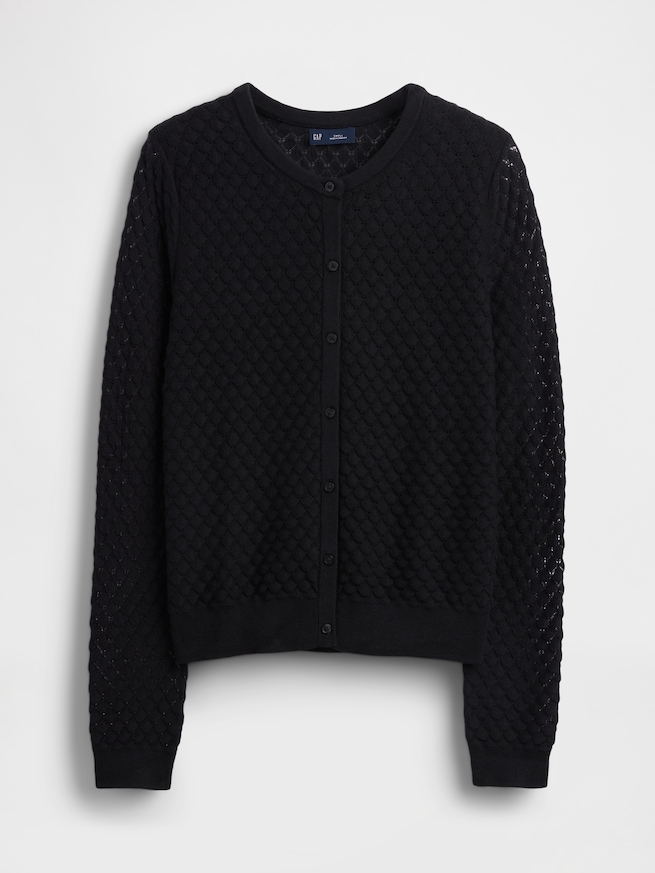 CashSoft カシミヤタッチ ストレッチ ポインテール カーディガン-4