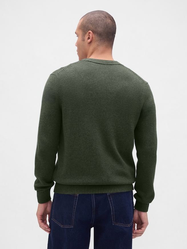 クラシック ニットカーディガン-2