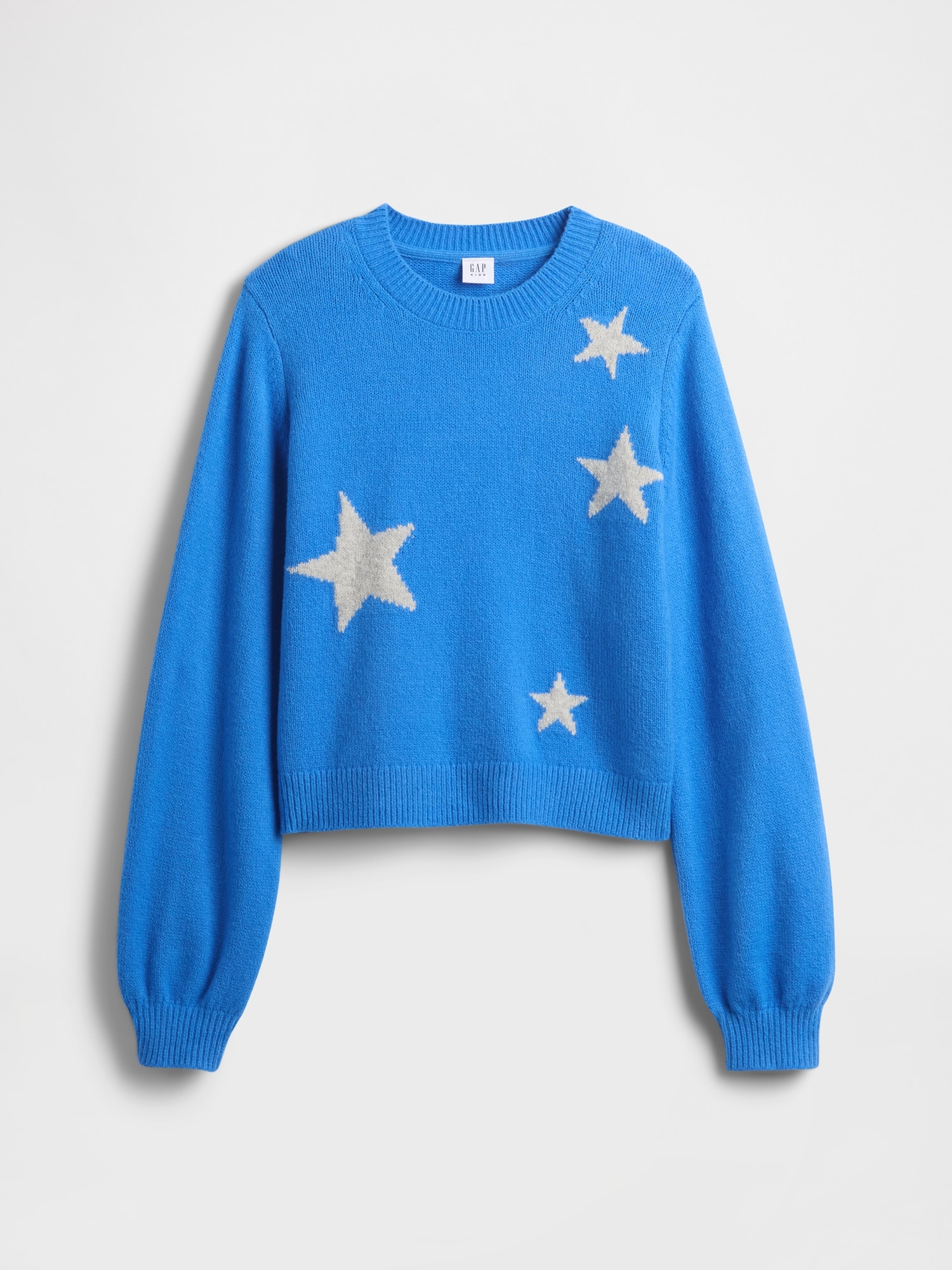 CashSoft カシミヤタッチ クルーネックセーター (キッズ)-1