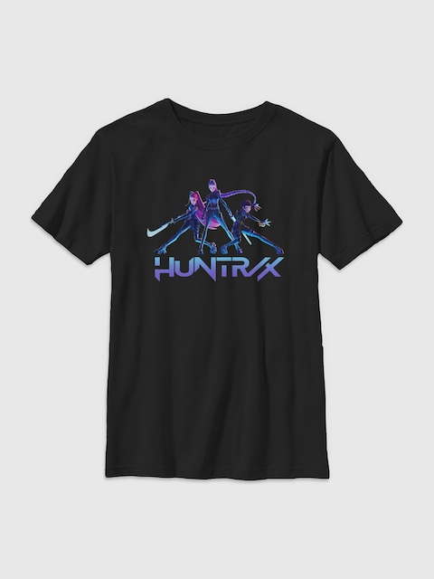 K-Pop Demon Hunters Battle Huntrix Graphic T-Shirt For Kids