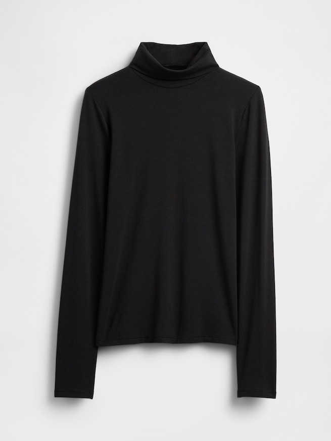 フェザーウェイト タートルネック-4