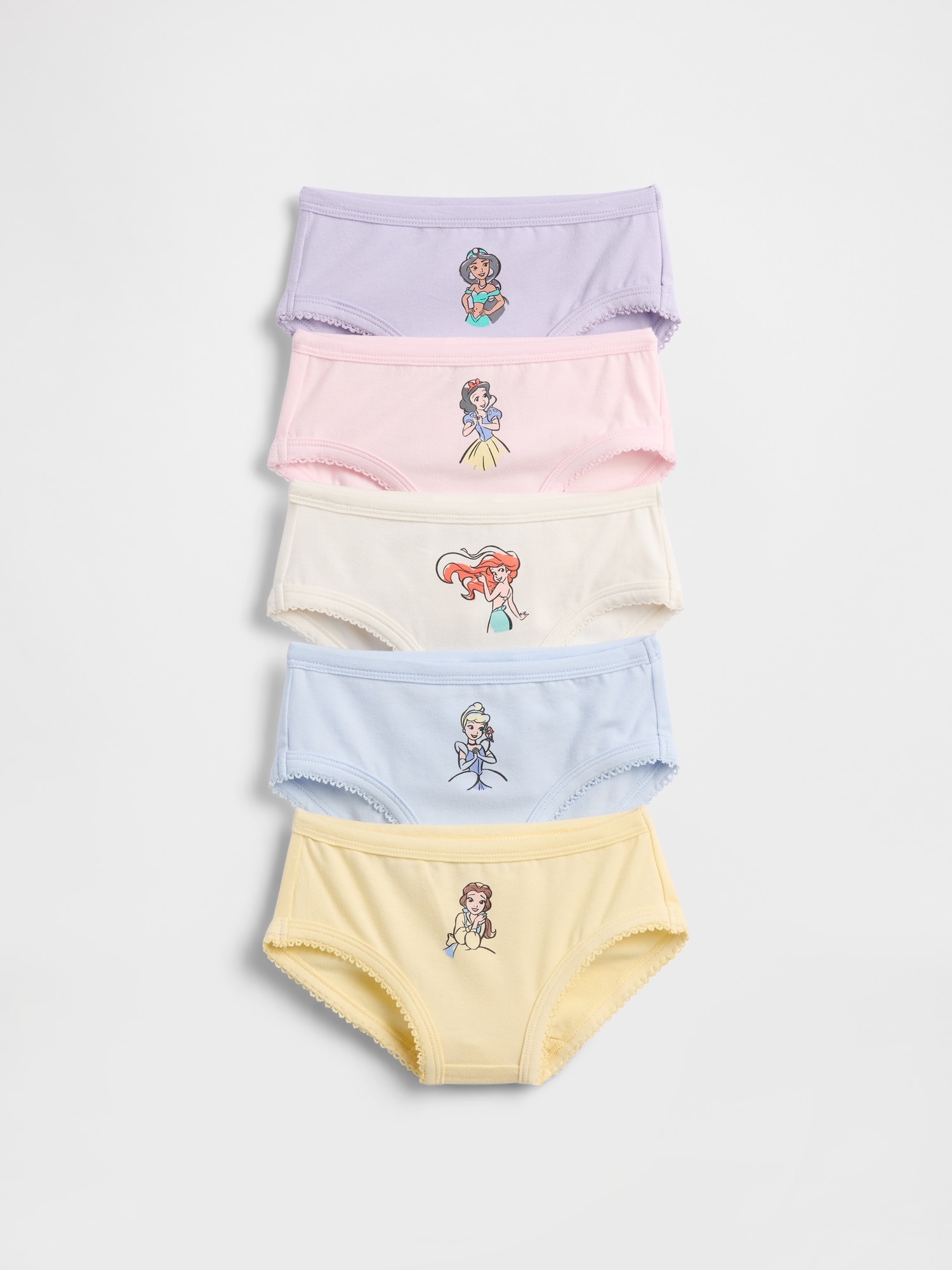 Gap × Disney Toddler Organic Stretch Cotton Briefs (5-Pack)