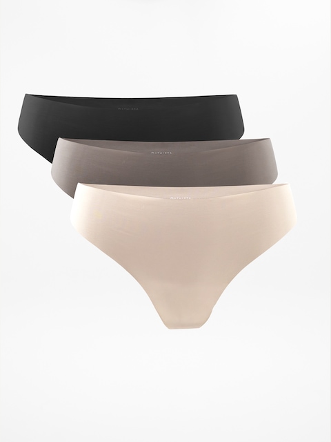 Sleek Form No Show Bikini Underwear 3-Pack