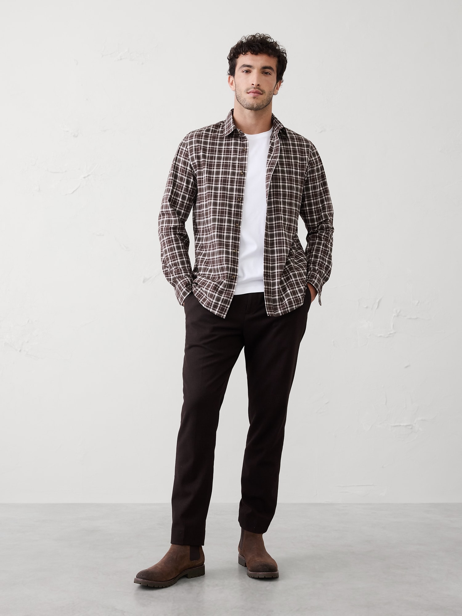 Slim-Fit Softwash Cotton Shirt