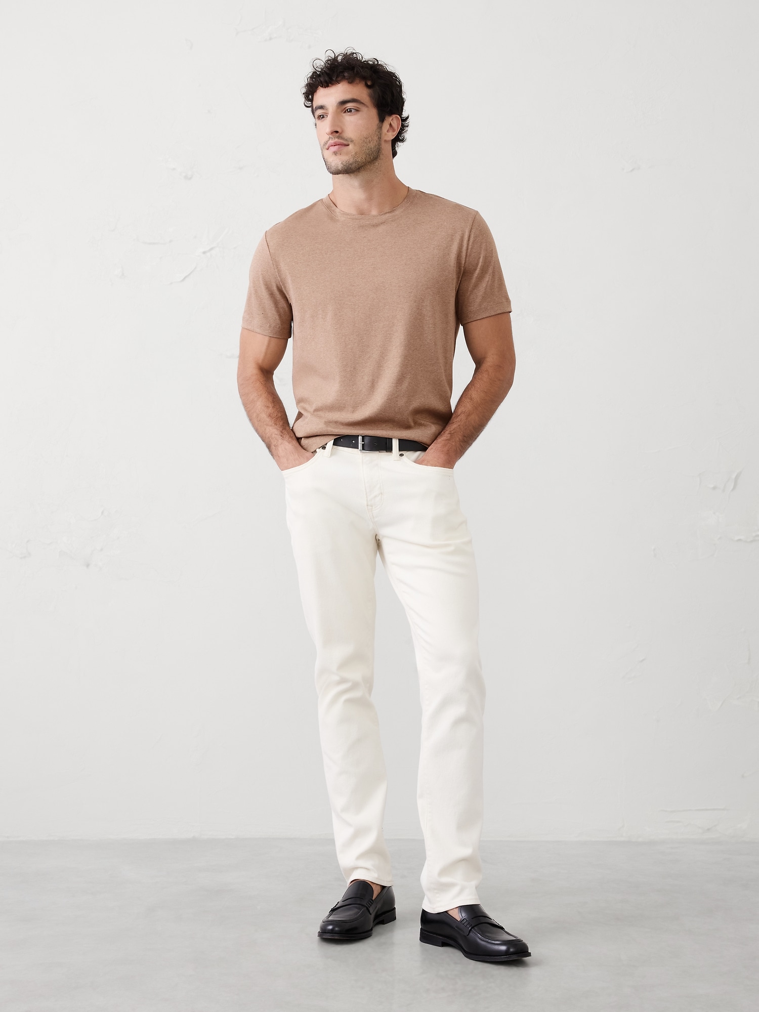Luxe Touch Crew-Neck T-Shirt